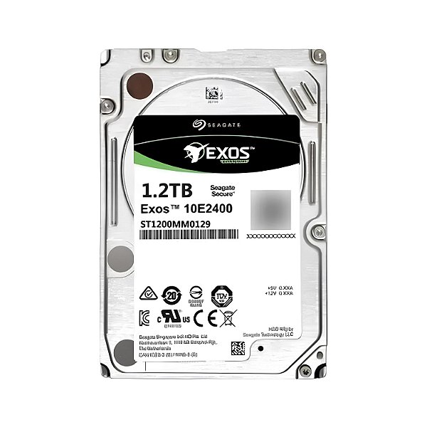 Hd Servidor Seagate Exos 10E2400 1.2Tb Sas 12Gb/S 10K Rpm 256Mb 512E 2,5"