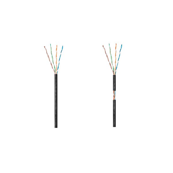 Cabo Utp Intelbras Cat5E 4Px24 Awg Cmx Impact Lan 305M Preto 305M 4830002