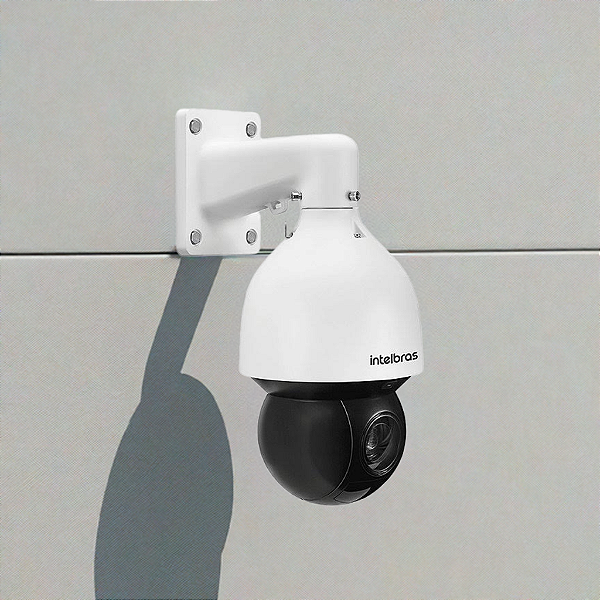 Camera Speed Dome Ip Intelbras Vip 5225 Sd Ir Ia G2 150M Poe Full Hd