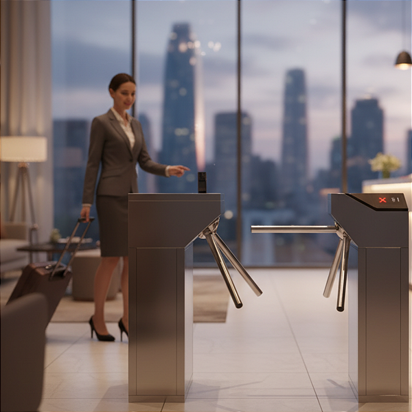 Catraca Pedestal Intelbras Cap 3000 Com Reconhecimento Facial 4660167