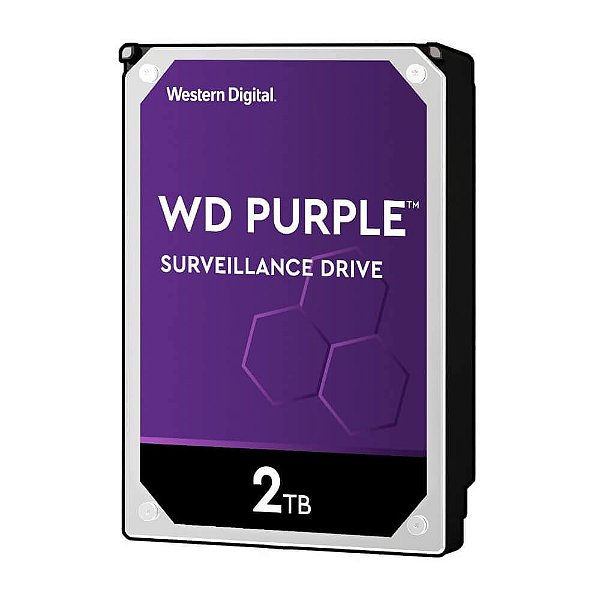 Hd 2Tb Wd Western Digital Purple Disco Rígido Para Cftv Wd23Purz