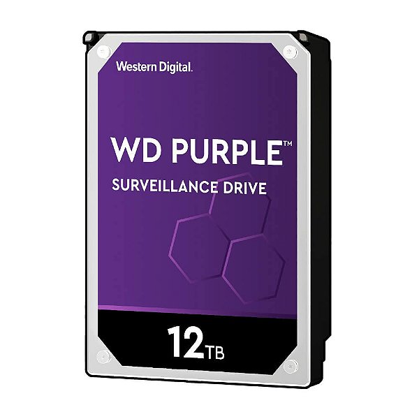 Hd 12Tb Wd Western Digital Purple Para Cftv - Wd121Purp