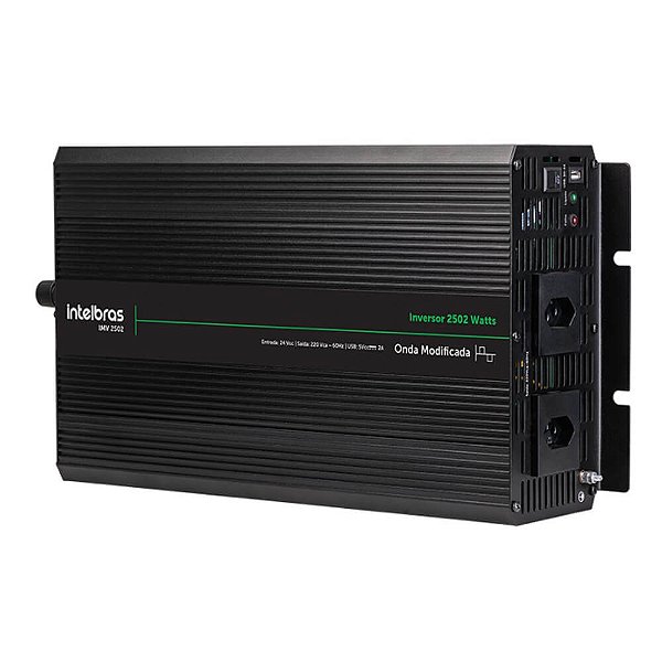 Inversor Onda Modificada 2500W 24Vcc Para 127Ac Imv 2501 - Intelbras 4842861