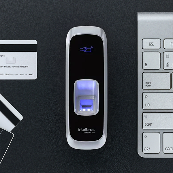 Leitor Cadastrador Biometrico Intelbras Rfid Le 3420 Mf Bio 13.56Hz 4681032