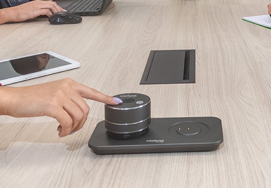 Microfone C Wireless Para Videoconferencia Intelbras Evc 2000 G2 4290035