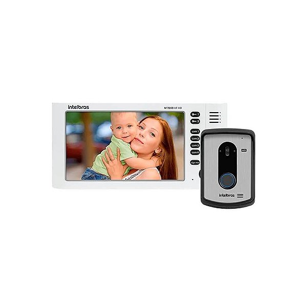 Módulo Interno Para Videoporteiro Intelbras Iv 7010 Hf Hd Branco 4520813