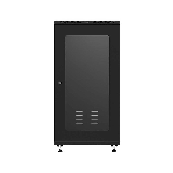Rack De Piso Intelbras Rpd 2457 Desmontavel 24U X 570Mm Piso Preto 4770066