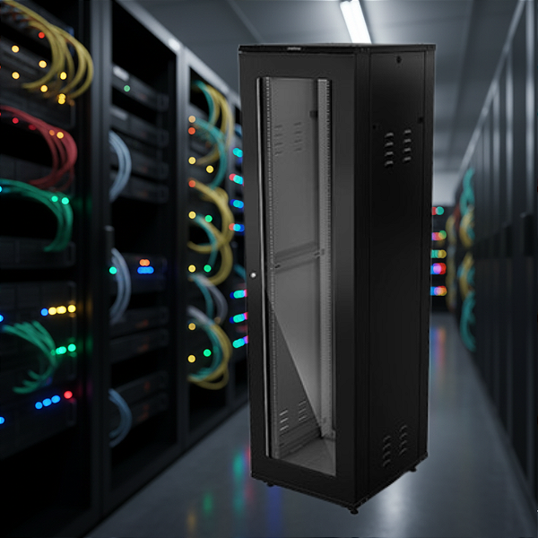 Rack De Piso Intelbras Rpd 4467 Pp Desmontavel 44U X 670Mm Porta Perfurada 4770028