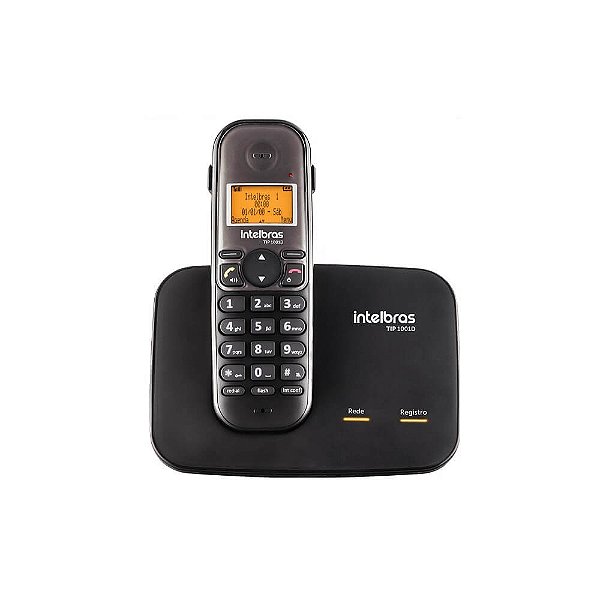 Telefone Ip Intelbras Sem Fio Dect Tip 1001D 4061001
