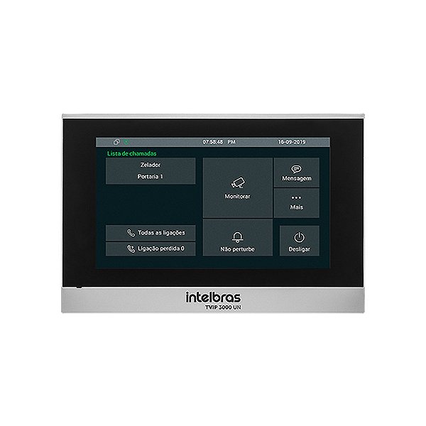 Terminal De Vídeo Ip Universal Intelbras Tvip 3000 Un 4500010