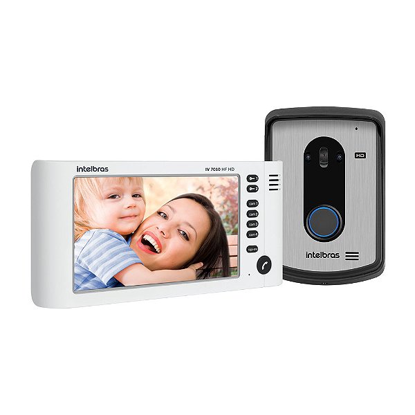Videoporteiro Intelbras Iv 7010 Hf Hd Branco 4520047