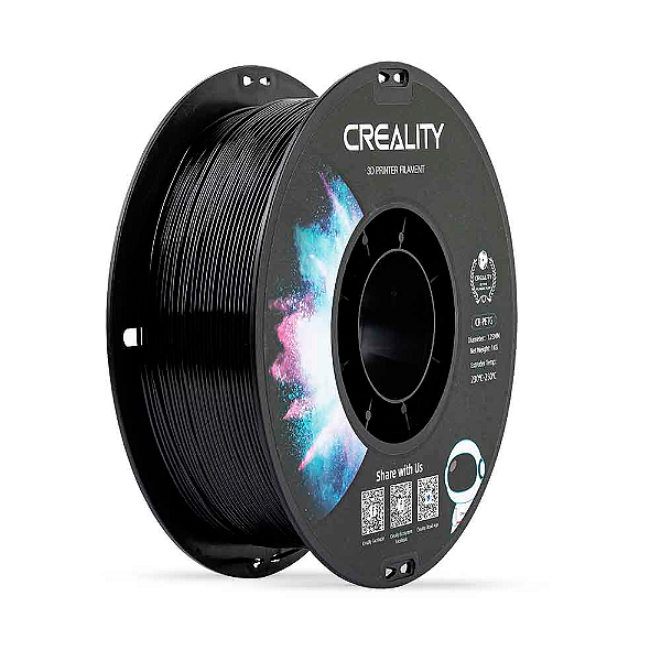 Filamento Creality CrPetg(Black) 1,75Mm 3301030035