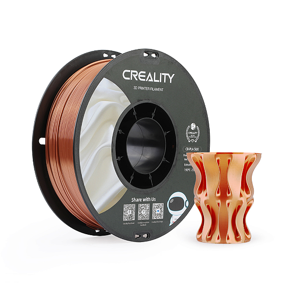 Filamento Creality CrSilk (Copper Red) 1,75Mm 3301120002