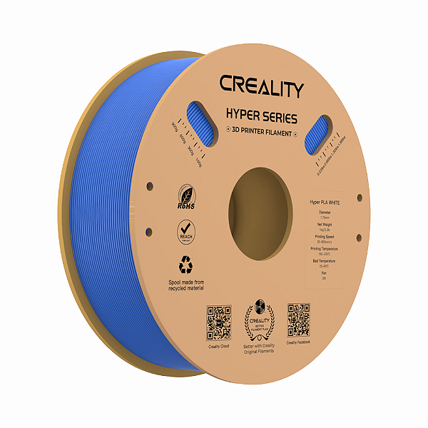 Filamento Creality Hyper Pla (Azul) 1,75Mm 3301010341