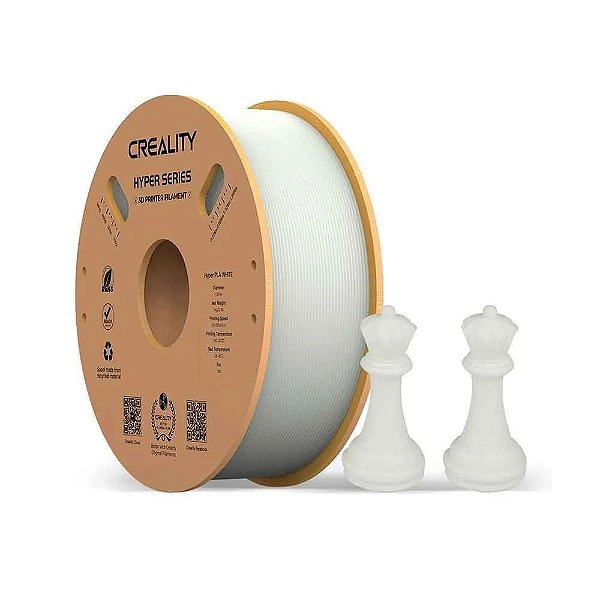 Filamento Creality Hyper Pla (White) 1,75Mm 3301010335