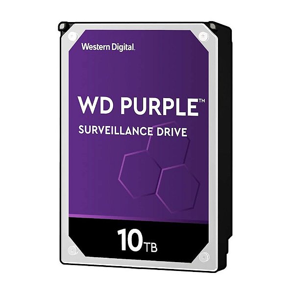 HD Interno 10TB Western Digital Purple PRO Sataiii 256MB WD101PURP