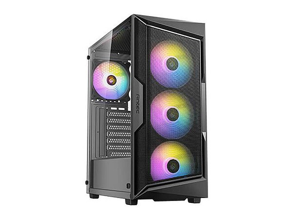 Gabinete Gamer Antec Ax61 Elite Lateral De Vidro Temperado Micro Atx/atx/itx 3 Fans Argb - 0-761345-