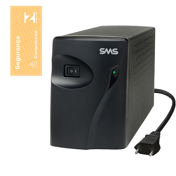 Estabilizador Isolador Sms 500Va Biv/115V 5T Preto 16213 Progressive Iii