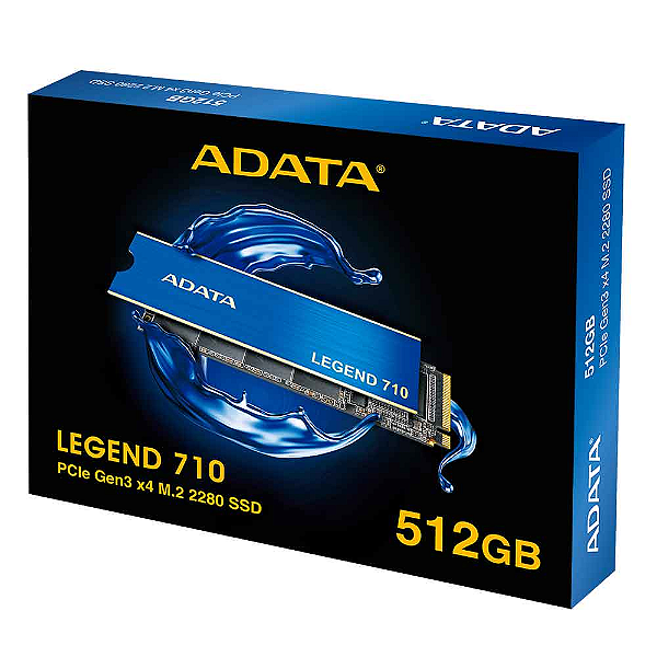 Ssd Adata Legend 710 512Gb M.2 2280 Nvme Pcie 3.0 - Aleg-710-512Gcs