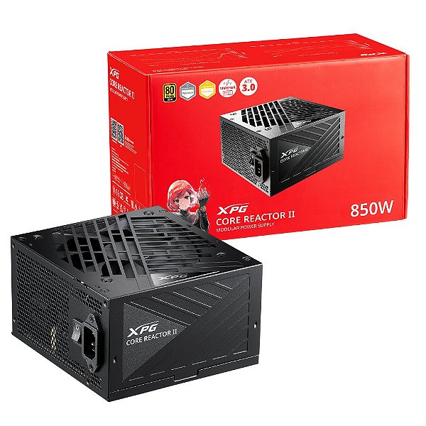 Fonte Adata Xpg Core Reactor Ii 850W 80 Plus Gold Pfc F. 75261198