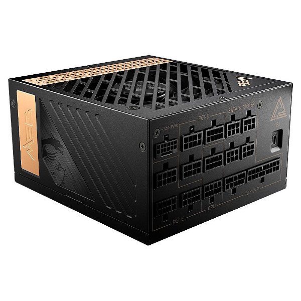 Fonte Msi Meg Ai300P Pcie5 1300W 80 Plus Platinum Pfc Ativo F. Modular