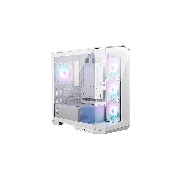 Gabinete Gamer Msi Mag Pano M100R Pz Mid Tower 4X Fan Argb Aquário Vidro