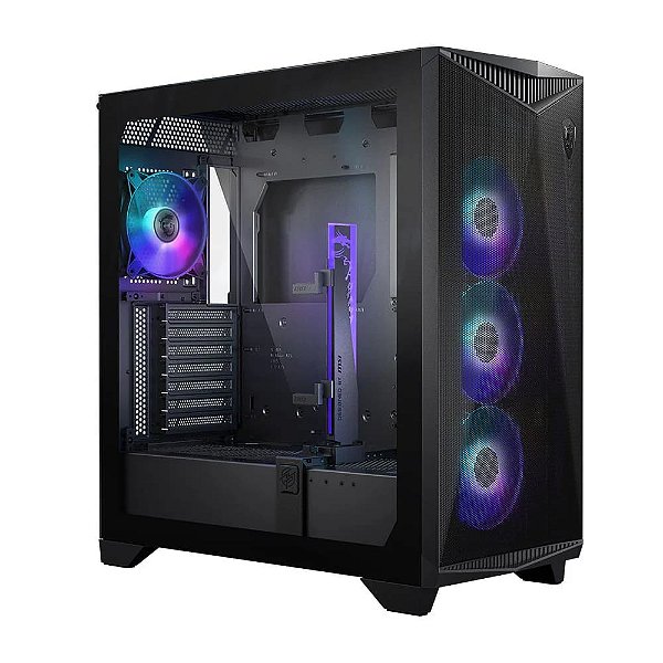 Gabinete Gamer Msi Mpg Gungnir 300R Airflow Mid Tower 4X Fan Argb Vidro