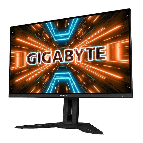 Monitor Gamer Gigabyte 32" Uhd M32U-Sa Ajuste De Altura Inclinação Pivot Frontal Vesa 1Ms 144HzHdmiDpUsbTipo-C