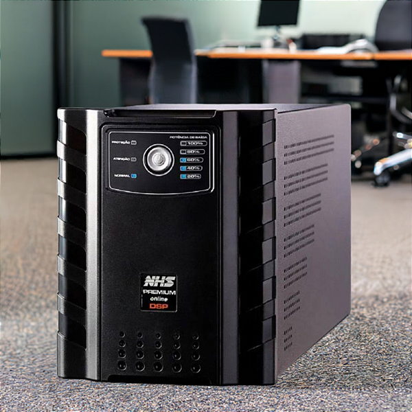 Nobreak Nhs Premium 3000Va E.Bivolt S.120V Ou Conf 220V Bat 3X17Ah/36V Usb 8 Tomadas