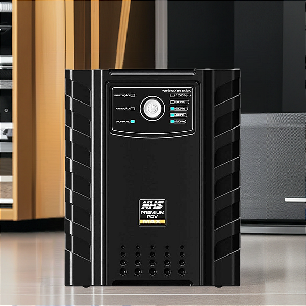 Nobreak Nhs Premium Pdv Max 2200Va E.Bivolt S.120V/220V Conf. Bat 2X17Ah/24V Usb 8 Tom