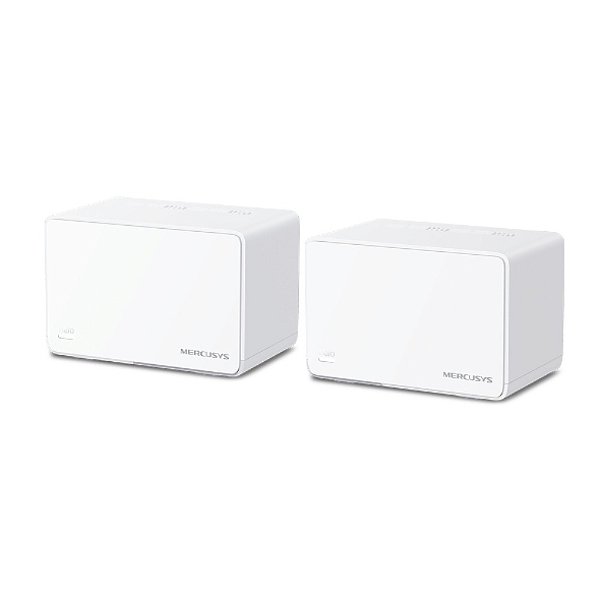 Roteador Mercusys Halo H80X Kit C/2 Wi-Fi 6 Ax3000 Mesh Dual Band