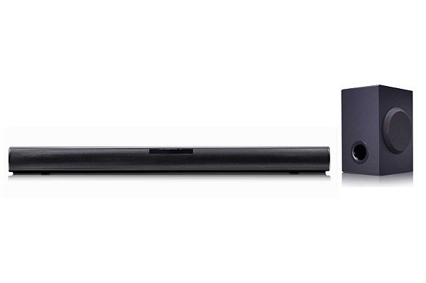Soundbar Lg Sqc1,160W Rms,Conexão Bluetooth,2.1Canais,Auto Sound Engine,Apaptive Sound Control,S/Fio,Conexões Múltiplas