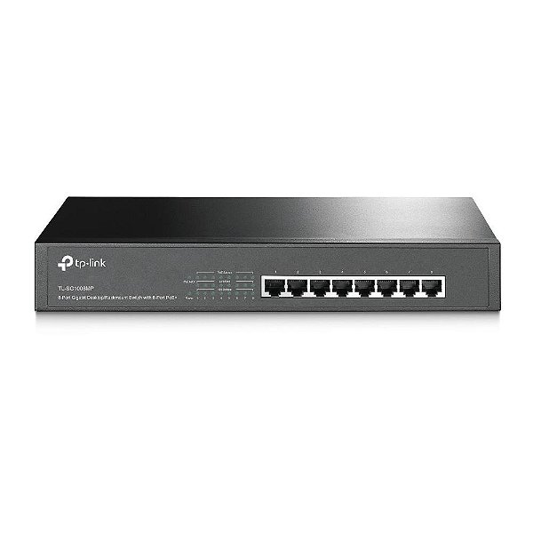 Switch 8 Portas Tp-Link Tl-Sg1008Mp Gigabit Poe+ (Ver. 4.0)