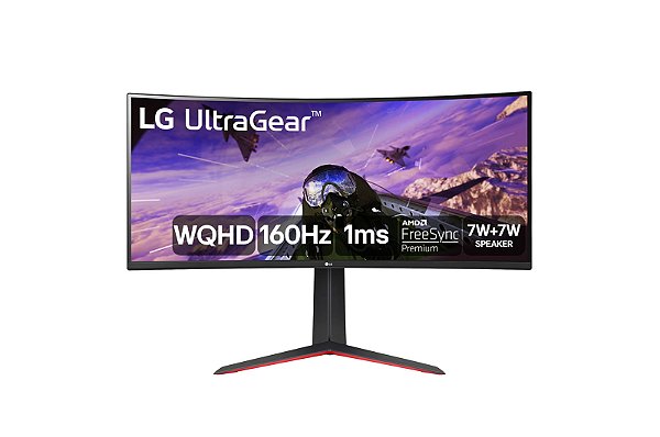 Monitor Lg 34'' Ultragear Curvo 34Gp63A-B Ultrawide