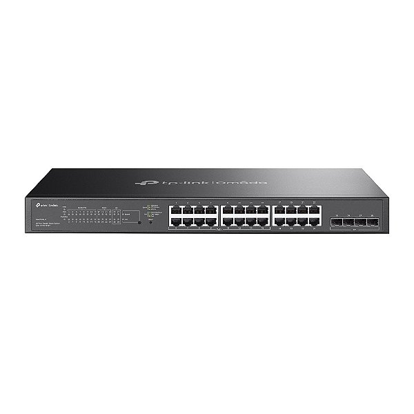 Switch 24 Portas Tp-Link Tl-Sg2428Lp Gigabit C/16 Portas Poe+ C/4 Slots Sfp