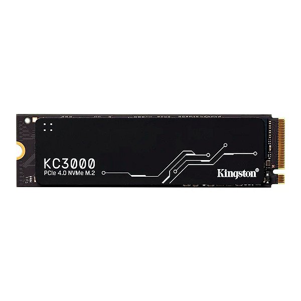 SSD 512GB  Kingston KC3000 PCIe Ger. 4.0 NVMe M.2 - SKC3000S/512G