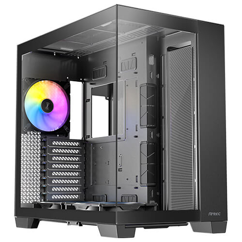 Gabinete Gamer Antec C8 Argb Lateral De Vidro Temperado Micro-atx/atx/mini-itx/e-atx 3 Fans 120mm Ar