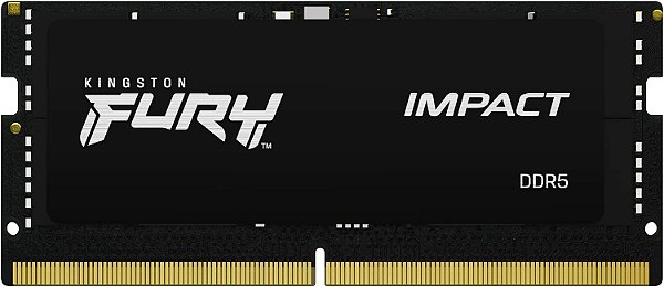 Memoria Kingston Fury Impact 32Gb Ddr5 5600Mhz Black Notebook Kf556S40Ib-32