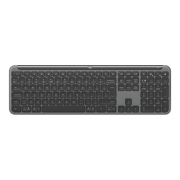 Teclado Logitech Signature Slim K950 Grafite Padrão US - 920-012433