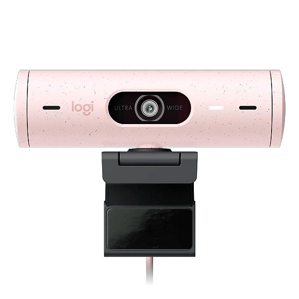 Webcam Logitech Brio 500 Rosa Full HD - 960-001418
