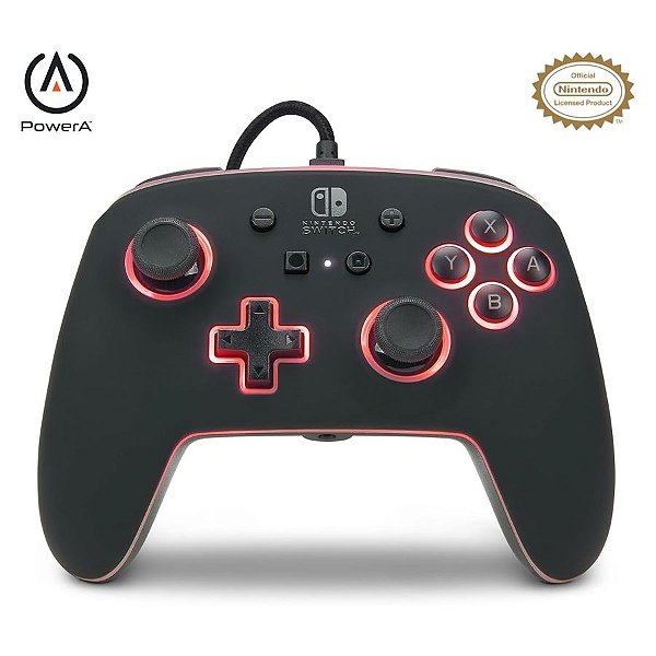 Controle Acco Brands Br Power a Enhanced para Nintendo Switch Spectra