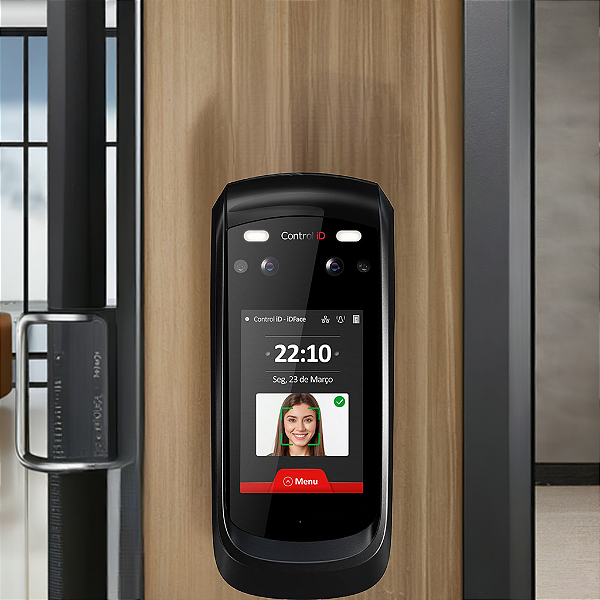 Controlador De Acesso Control Id Idface Pro Face Prox Ask Idfacepro/Fp/A