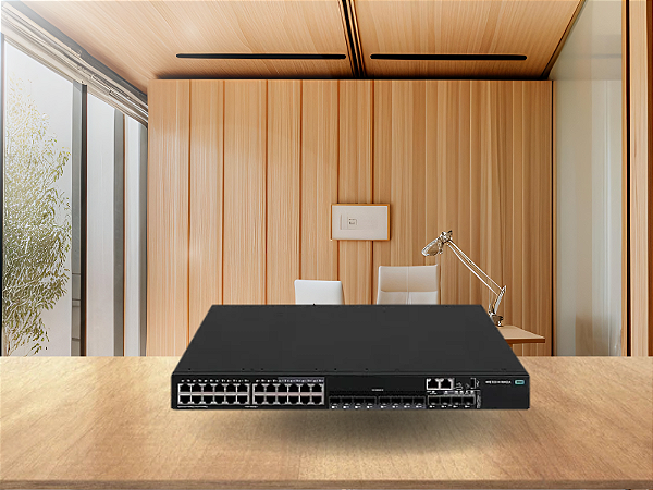 Switch 24 Portas Hp 10/100/1000base‑t 4p Sfp+ R8m25a