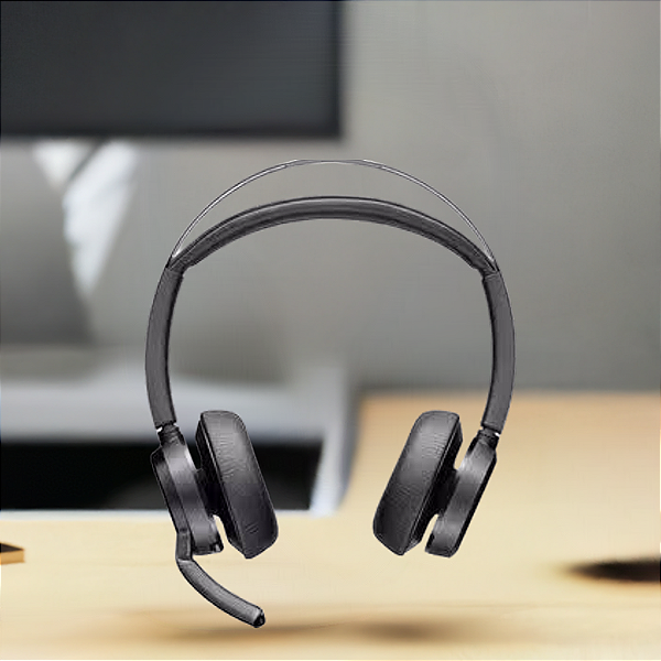 Headset Poly Voyager Focus 2 Teams Bluetooth Usb-A Anc-Sem Base 77Y85Aa