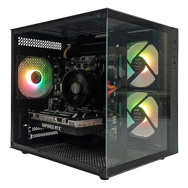 Computador Gamer NTC VULCANO AMD - AQ 1003 AS DUAL CHANNEL