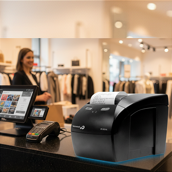 Impressora Térmica Bematech MP-4200 HS C/ETHERNET+SERIAL+USB Não Fiscal Guilhotina