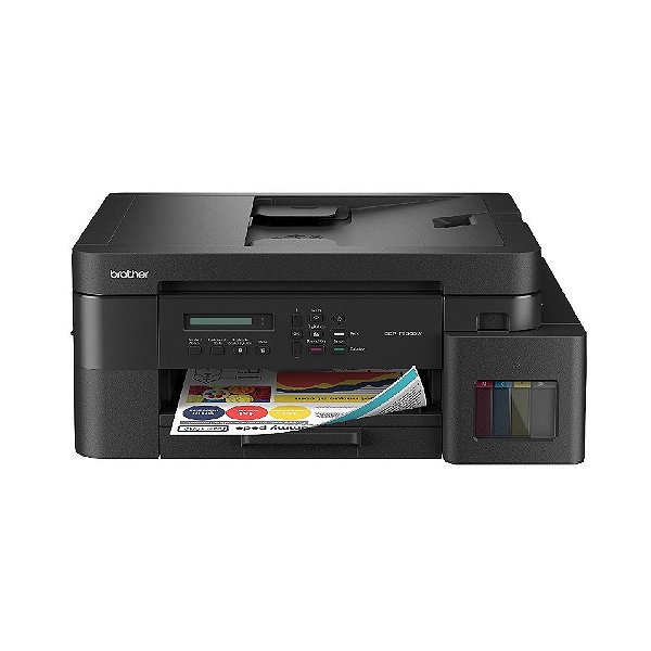 Multifuncional Brother DCP-T830DW (Wi-Fi/ USB/ Ethernet/ Duplex/ ADF/ 110V) Preto