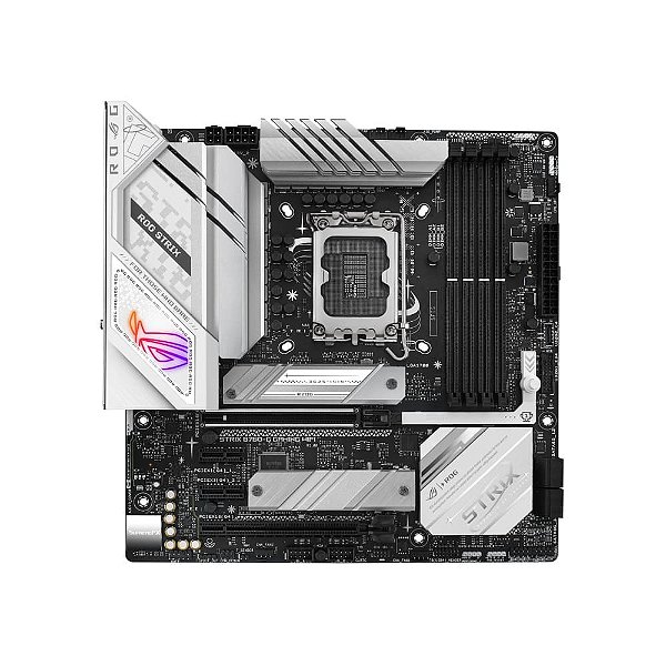 Placa Mãe Asus ROG STRIX B760-G GAMING WIFI (LGA 1700/4xDDR5/HDMI/DisplayPort/M.2/USB 3.2)