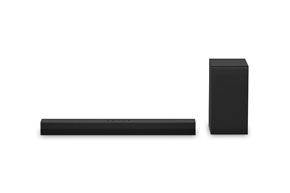 Soundbar LG S40T.ABRALLK (2.1 Canais, 300W RMS, Subwoofer Sem Fio, Bluetooth, Sound Sync)