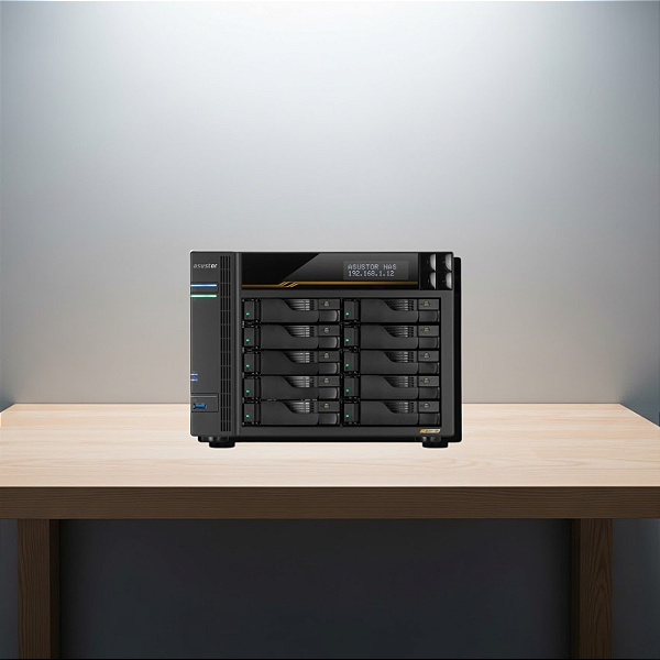 Storage ASUSTOR 8-Baias AS6808T - 24TB -AMD Ryzen V3C14 - 16GB DDR5